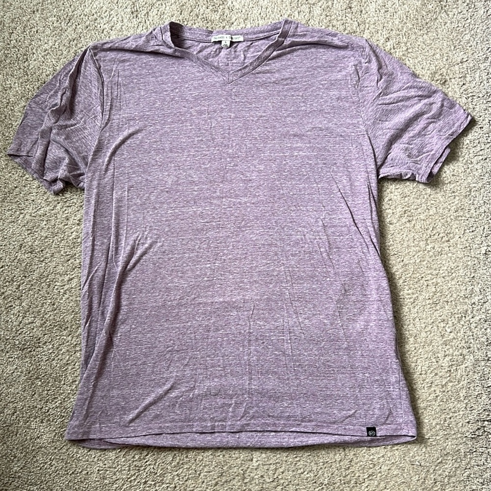V-neck tee shirt